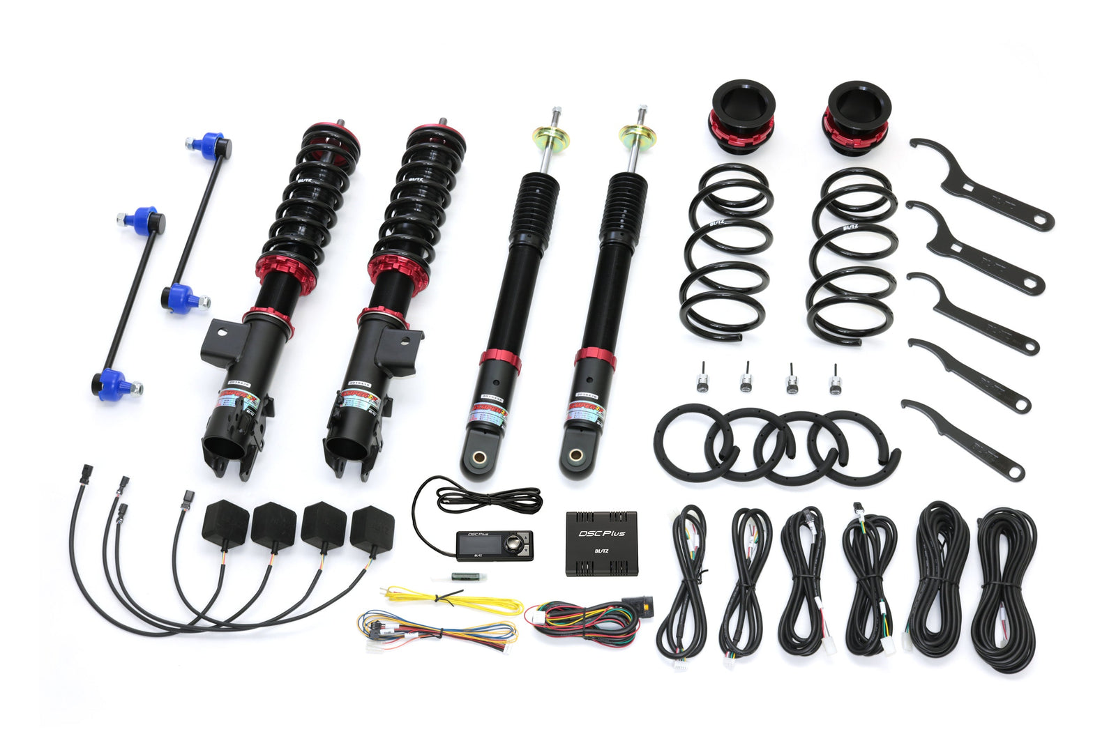 BLITZ ZZ-R DSC PLUS COILOVER SUSPENSION SET FOR TOYOTA RISE A201A WA-VE 98559