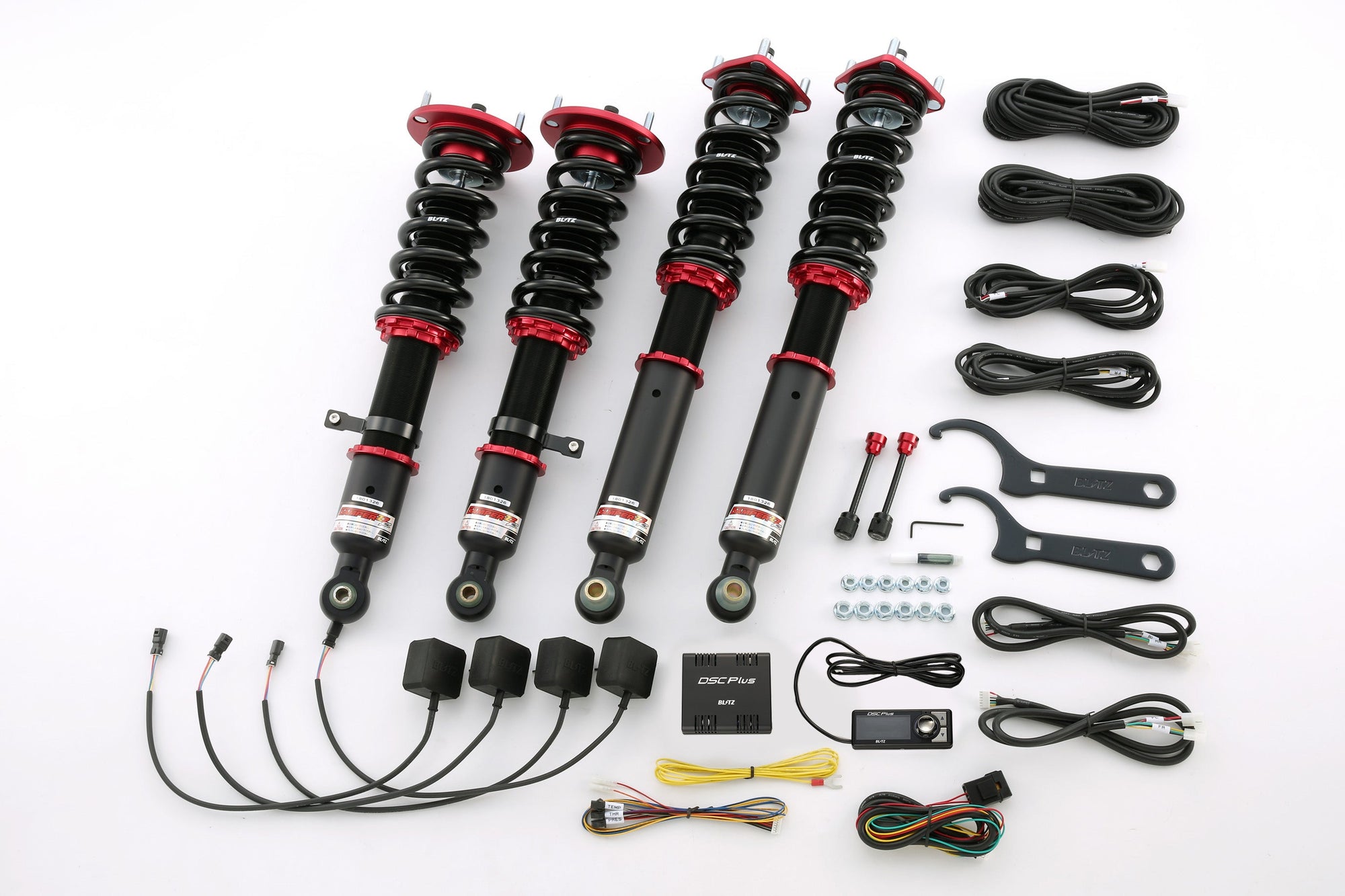 BLITZ ZZ-R DSC PLUS COILOVER SUSPENSION SET FOR NISSAN GT-R NISMO R35 VR38DETT 98523