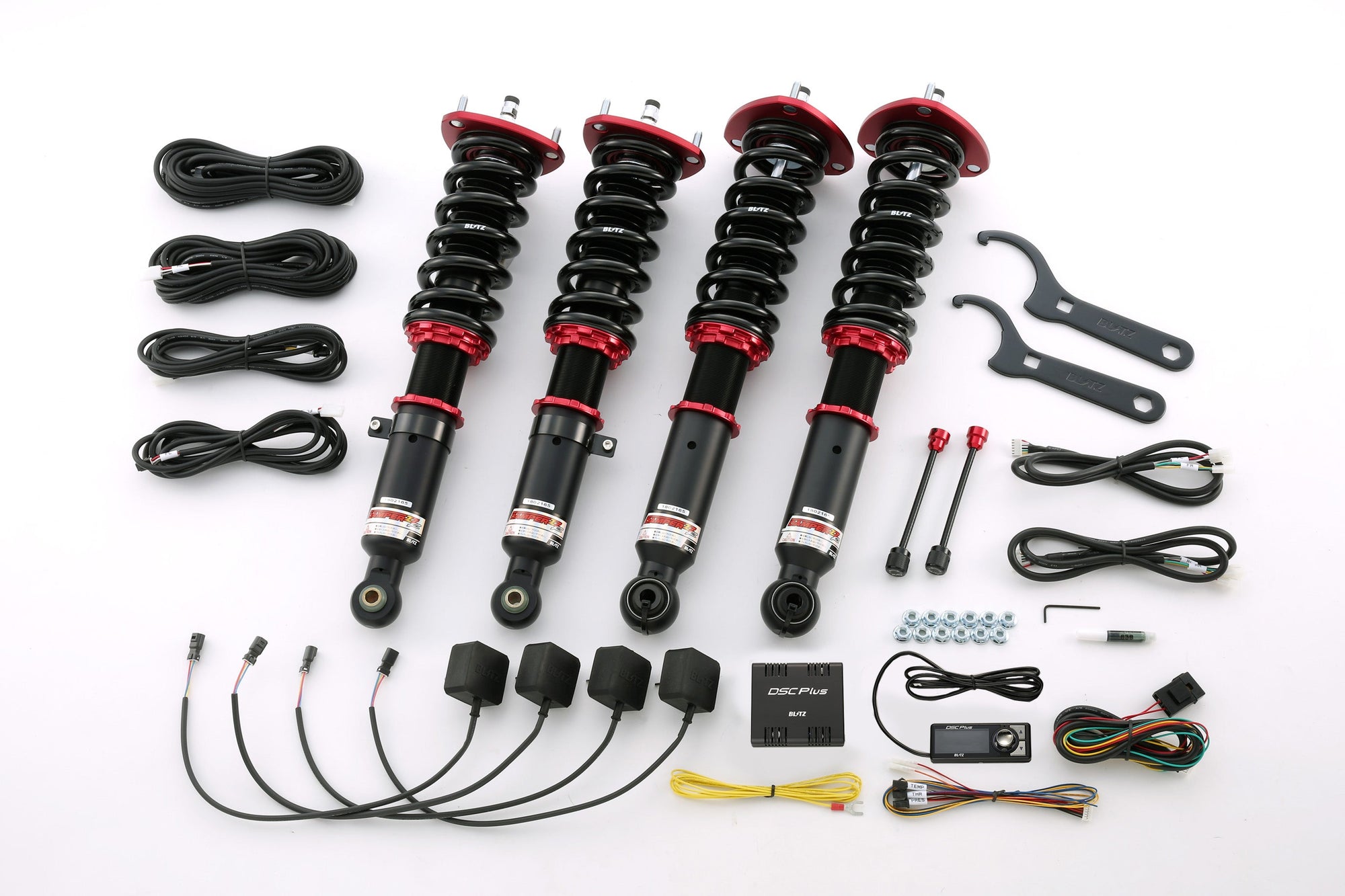 BLITZ ZZ-R DSC PLUS COILOVER SUSPENSION SET FOR TOYOTA CHASER JZX100 1JZ-GE 1JZ-GTE 98752