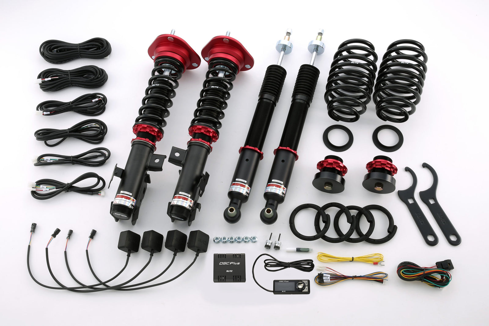 BLITZ ZZ-R DSC PLUS COILOVER SUSPENSION SET FOR TOYOTA PRIUS G'S ZVW30 2ZR-3JM 98754