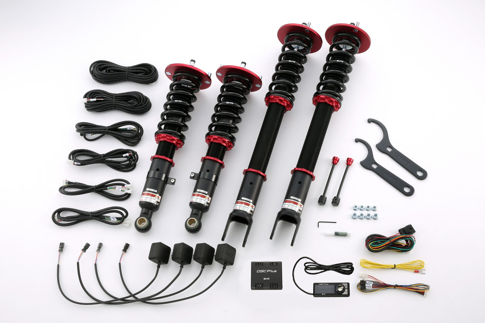 BLITZ ZZ-R DSC PLUS COILOVER SUSPENSION SET FOR NISSAN SKYLINE ER34 RB25DET 98758