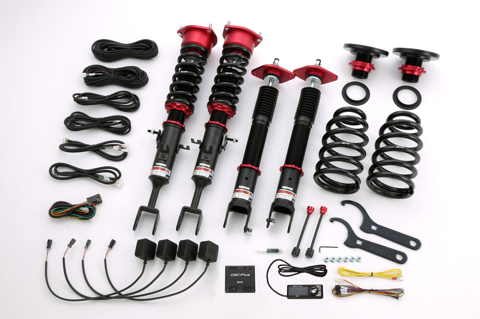 BLITZ ZZ-R DSC PLUS COILOVER SUSPENSION SET FOR NISSAN FAIRLADY Z Z33 VQ35DE VQ35HR 98761