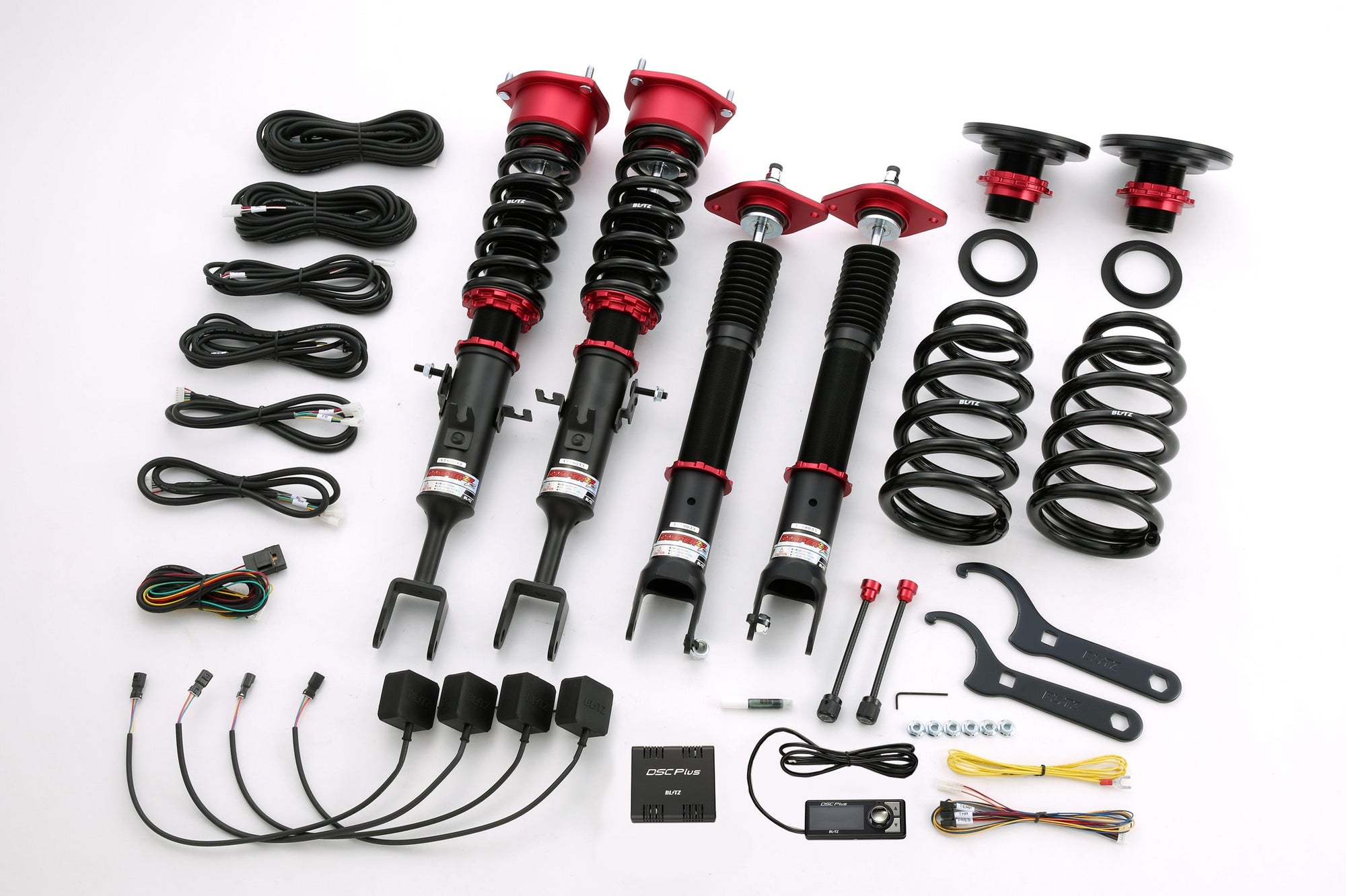 BLITZ ZZ-R DSC PLUS COILOVER SUSPENSION SET FOR NISSAN FAIRLADY Z Z33 VQ35DE VQ35HR 98761