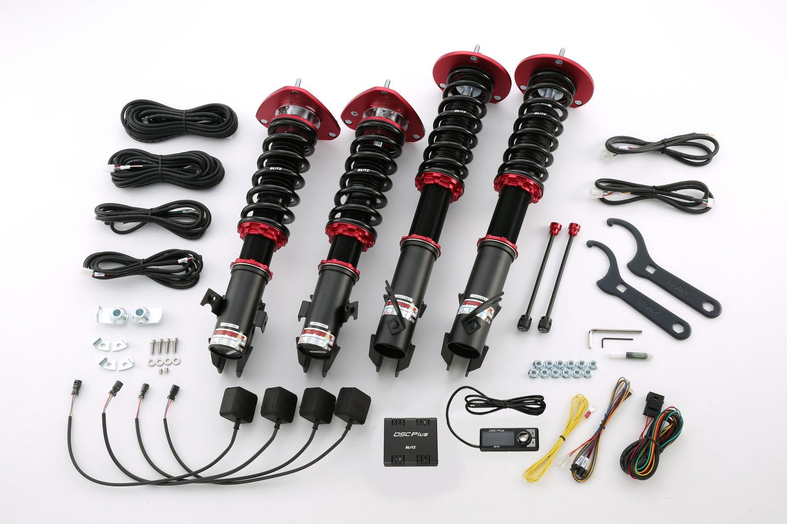 BLITZ ZZ-R DSC PLUS COILOVER SUSPENSION SET FOR SUBARU IMPREZA GDB EJ20 98768