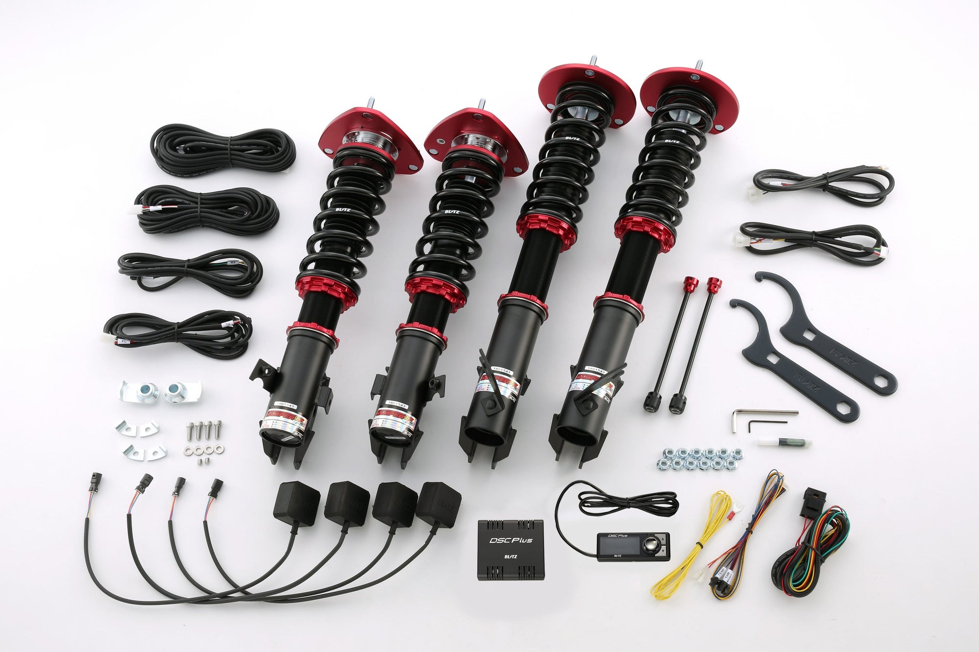 BLITZ ZZ-R DSC PLUS COILOVER SUSPENSION SET FOR SUBARU IMPREZA GDB EJ20 98768