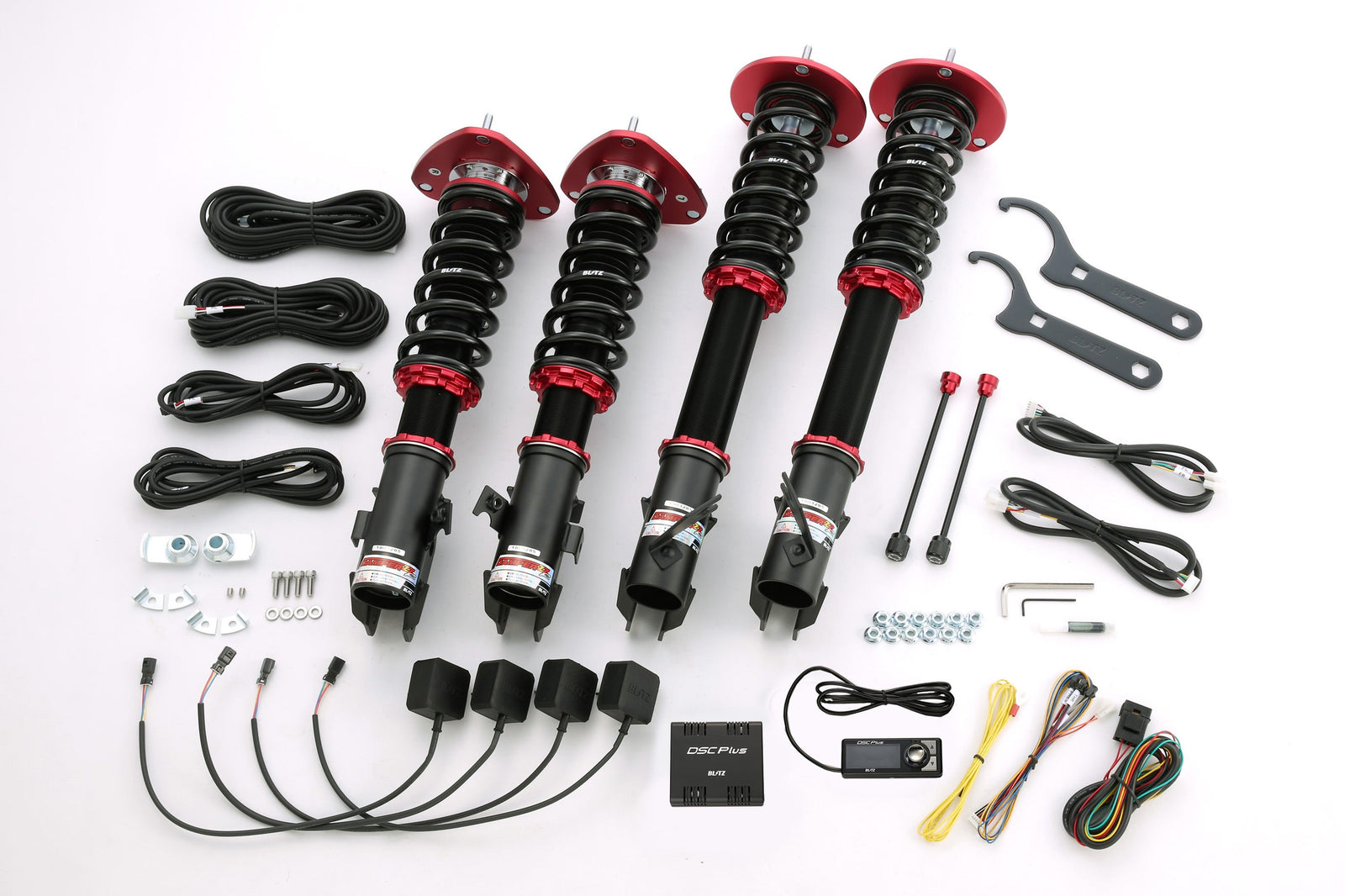 BLITZ ZZ-R DSC PLUS COILOVER SUSPENSION SET FOR SUBARU IMPREZA GDB EJ20 98769