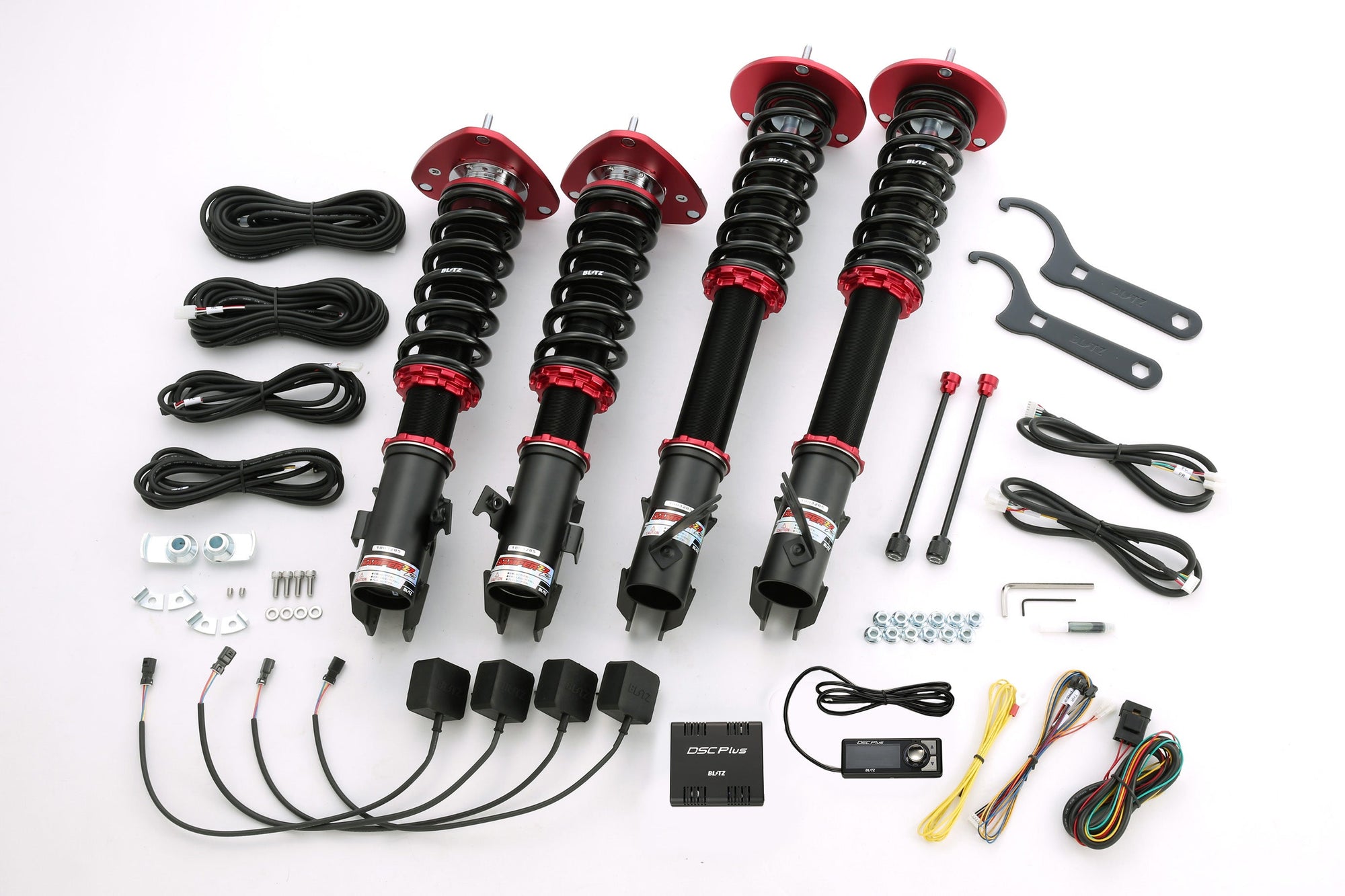 BLITZ ZZ-R DSC PLUS COILOVER SUSPENSION SET FOR SUBARU IMPREZA GDB EJ20 98769