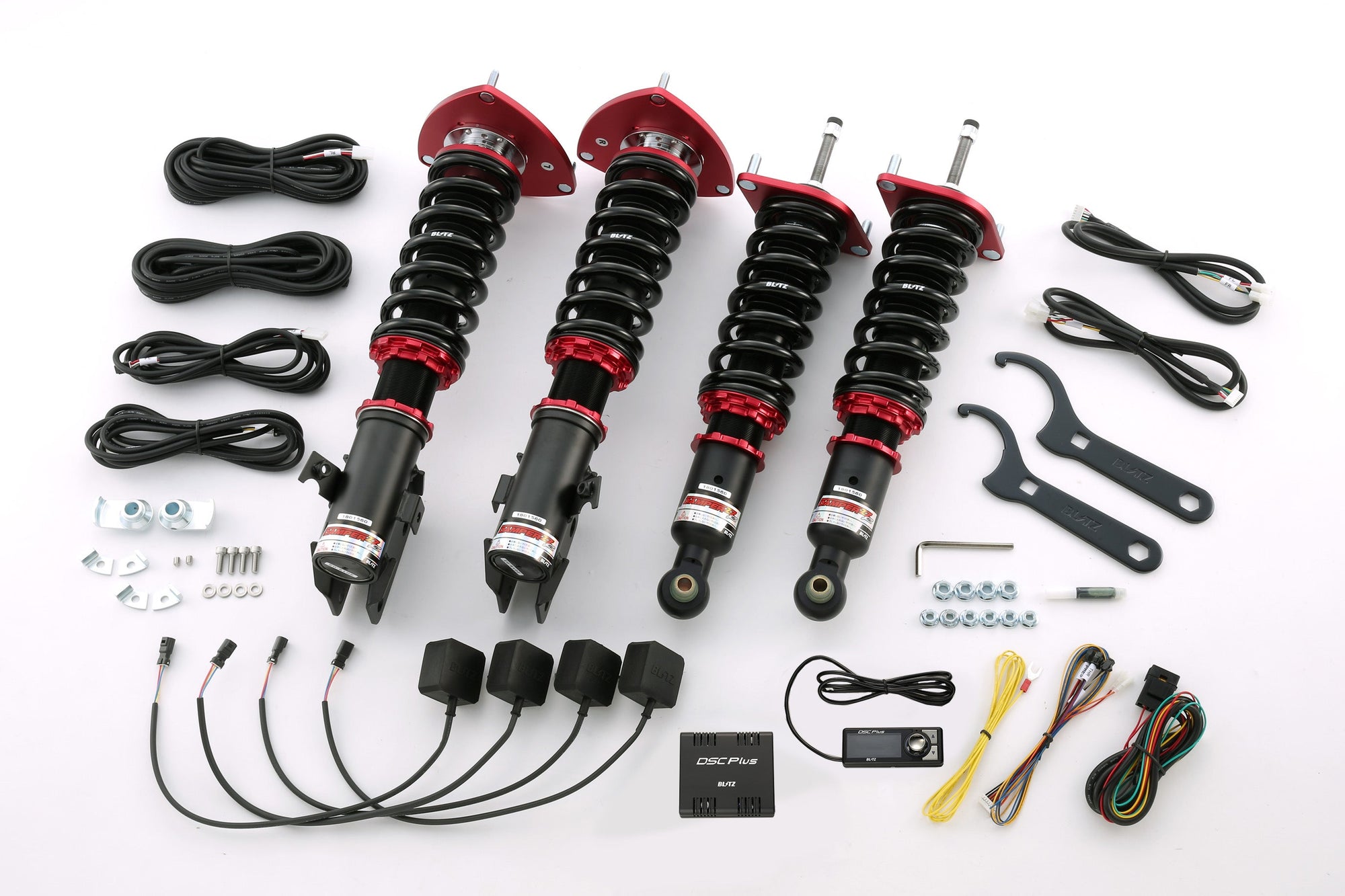 BLITZ ZZ-R DSC PLUS COILOVER SUSPENSION SET FOR SUBARU IMPREZA GRF EJ25 98770