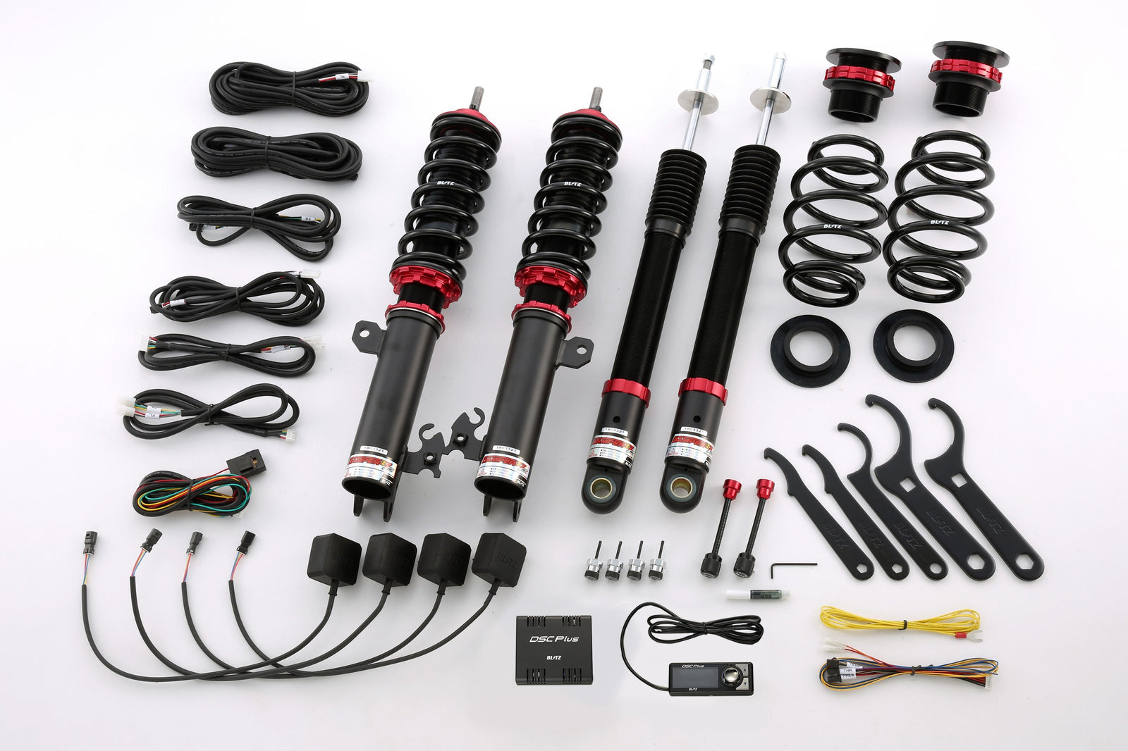 BLITZ ZZ-R DSC PLUS COILOVER SUSPENSION SET FOR SUZUKI SWIFT ZC11S ZD11S M13A 98775