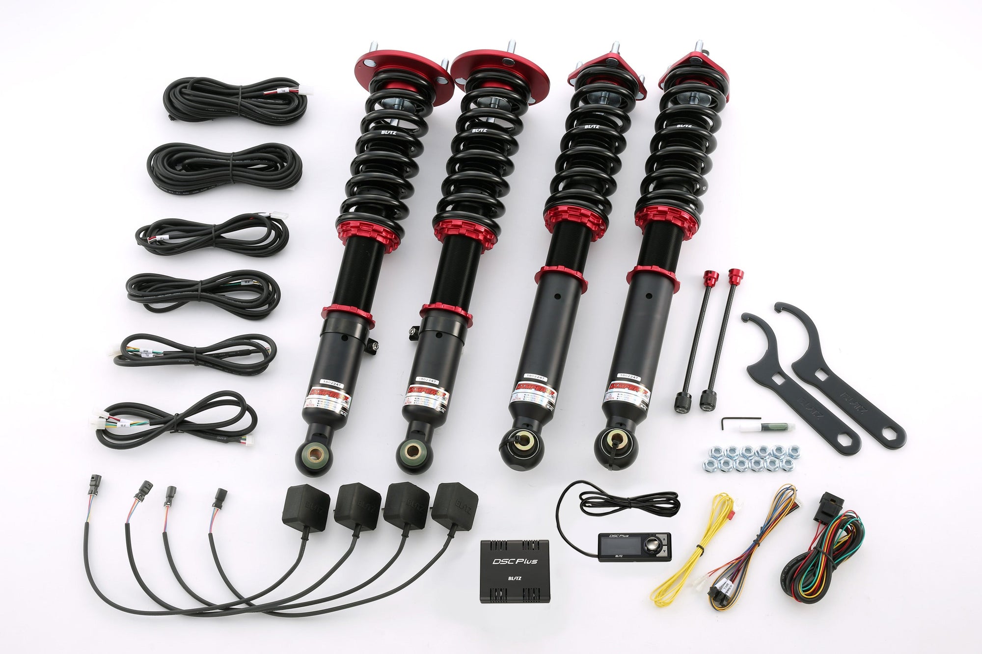 BLITZ ZZ-R DSC PLUS COILOVER SUSPENSION SET FOR TOYOTA MARK X G'S GRX130 4GR-FSE 98785