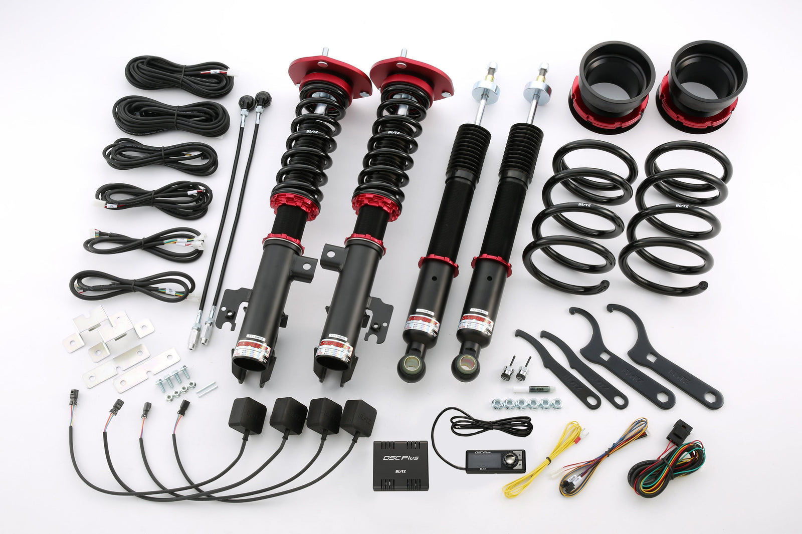 BLITZ ZZ-R DSC PLUS COILOVER SUSPENSION SET FOR TOYOTA ALPHARD ANH15W MNH15W 2AZ-FE 1MZ-FE 98790