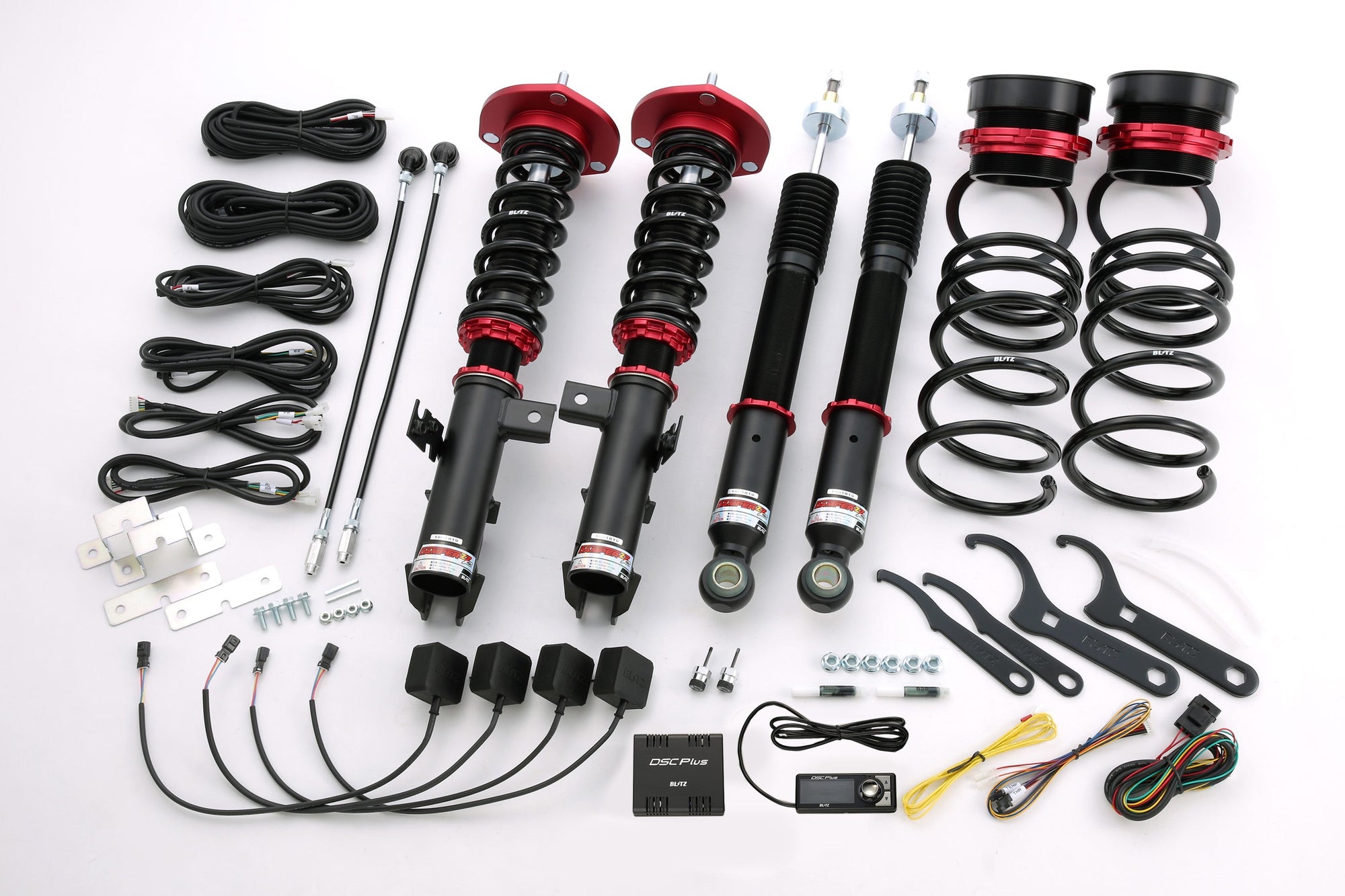 BLITZ ZZ-R DSC PLUS COILOVER SUSPENSION SET FOR TOYOTA NOAH G'S ZRR70W 3ZR-FAE 98794