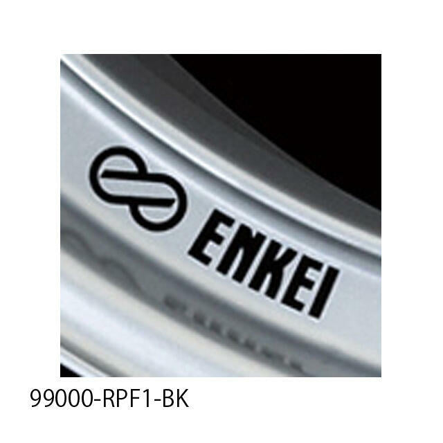ENKEI RPF1 RIM STICKER BLACK 99000-RPF1-BK
