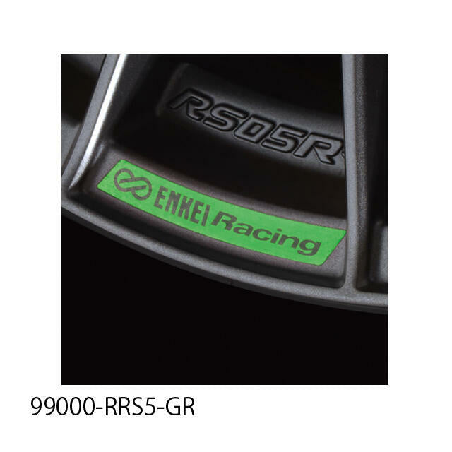ENKEI RACING REVOLUTION RIM STICKER GREEN 99000-RRS5-GR