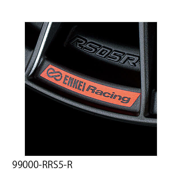 ENKEI RACING REVOLUTION RIM STICKER RED 99000-RRS5-R