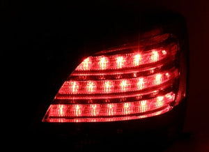 CRYSTAL EYE LED TAIL LAMP 4-PIECE SET LEXUS GS LOOK TYPE RED SMOKE FOR TOYOTA ARISTO 16  L019RS