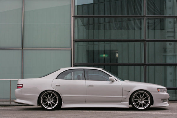 CAR MAKE T&E [VERTEX] JZX GX 90,91,95 CHASER SIDE STEPS LEFT AND RIGHT SET FOR  CARMAKETE-02303