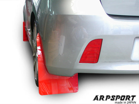 LAILE BEATRUSH MUD FLAPS RED REAR For TOYOTA VITZ NCP91 A61014-R2