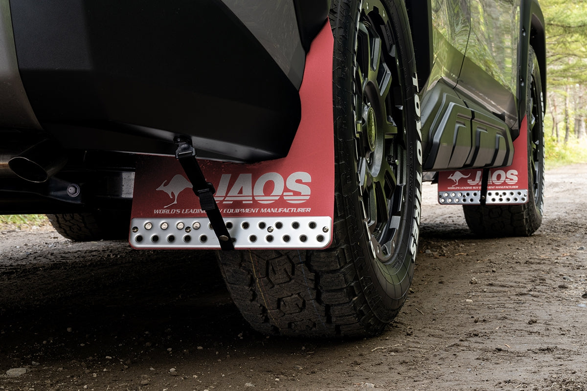 JAOS MUDGUARD III RED SET FRONT AND REAR FOR TOYOTA RAV4 60 ADVENTURE A621127