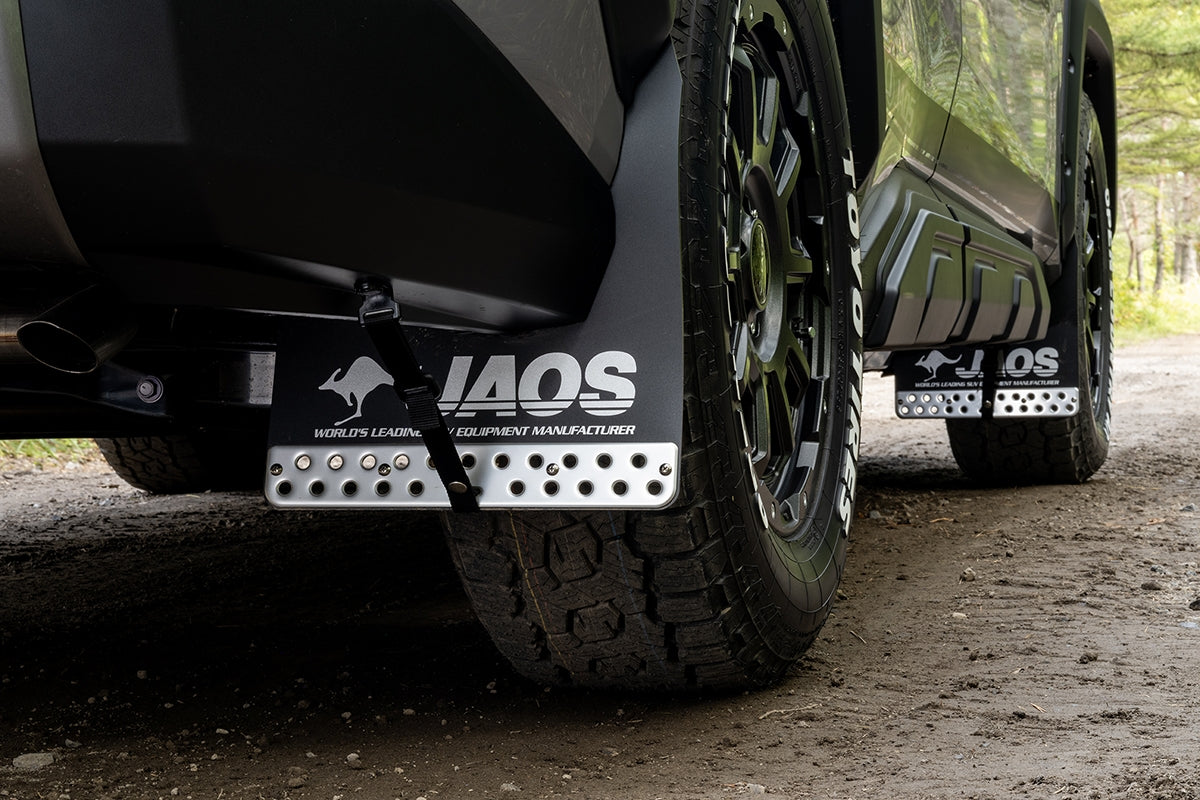 JAOS MUDGUARD III BLACK SET FRONT AND REAR FOR TOYOTA RAV4 60 ADVENTURE A622127