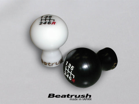 LAILE BEATRUSH JURACON GEAR KNOB TYPE GD M12x1 25P WHITE For IMPREZA VAB GVB GRB GDB AA91212W-GD