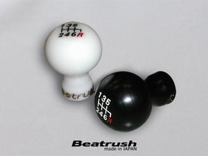 LAILE BEATRUSH JURACON GEAR KNOB TYPE GD M12x1 25P WHITE For IMPREZA VAB GVB GRB GDB AA91212W-GD