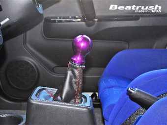 LAILE BEATRUSH ALU GEAR KNOB TYPE B CORD GOLD For ALTO WORKS HA36S A98504AG-B