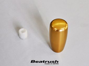 LAILE BEATRUSH ALUMINUM GEAR KNOB TYPE E M8x1 25P GOLD AT A90812AG-E