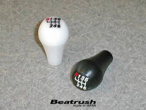LAILE BEATRUSH JURACONR GEAR KNOB TYPE D M12x1 25P 5S WHITE A91212W-D5