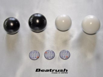 LAILE BEATRUSH JURACON® GEAR KNOB TYPE Q M10x1 50P Φ45MM BLACK A91015B-Q45