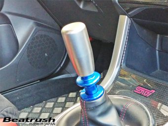 LAILE BEATRUSH TITANIUM GEAR KNOB TYPE EBR SANDBLAST M12x1 25P A91212TB-EBR