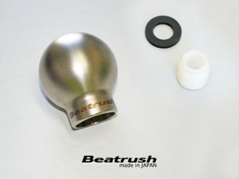 LAILE BEATRUSH TITANIUM GEAR KNOB TYPE Q45BR SANDBLAST M10x1 50P A91015TB-QBR