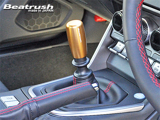 LAILE BEATRUSH Alu SHIFT KNOB TYPE-EBR M12x1.25P RED FOR SUBARU BRZ ZD8  A9ZD8MAR-EBR