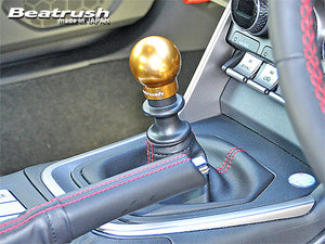 LAILE BEATRUSH Alu SHIFT KNOB TYPE-Q45BR M12x1.25P SILVER FOR SUBARU BRZ ZD8  A9ZD8MAS-QBR