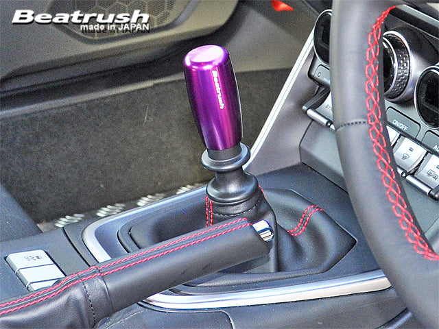 LAILE BEATRUSH Alu SHIFT KNOB TYPE-EBR M12x1.25P PURPLE FOR SUBARU BRZ ZD8  A9ZD8MAP-EBR