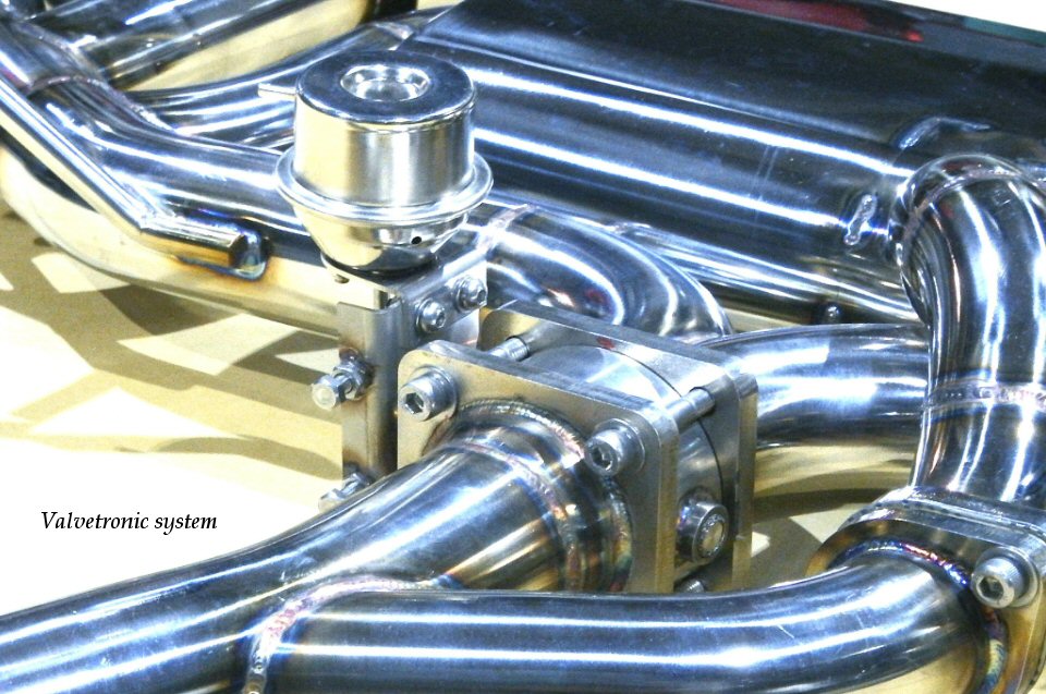 KREISSIEG F1 SOUND VALVETRONIC EXHAUST SYSTEM TITANIUM FLOATING CURL TAIL SANDBLASTED KSG LOGO MARK FOR ABARTH 124 SPIDER 6AT AB124-1-TITANIUM