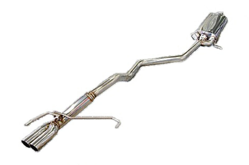 KREISSIEG CAT-BACK F1 SOUND VALVETRONIC EXHAUST SYSTEM STAINLESS STEEL BILLET FLOATING CURL TAIL SANDBLASTED KSG LOGO MARK FOR ALFA ROMEO 147 2.0 TS  AL147TS-04-STAINLESSBILLET