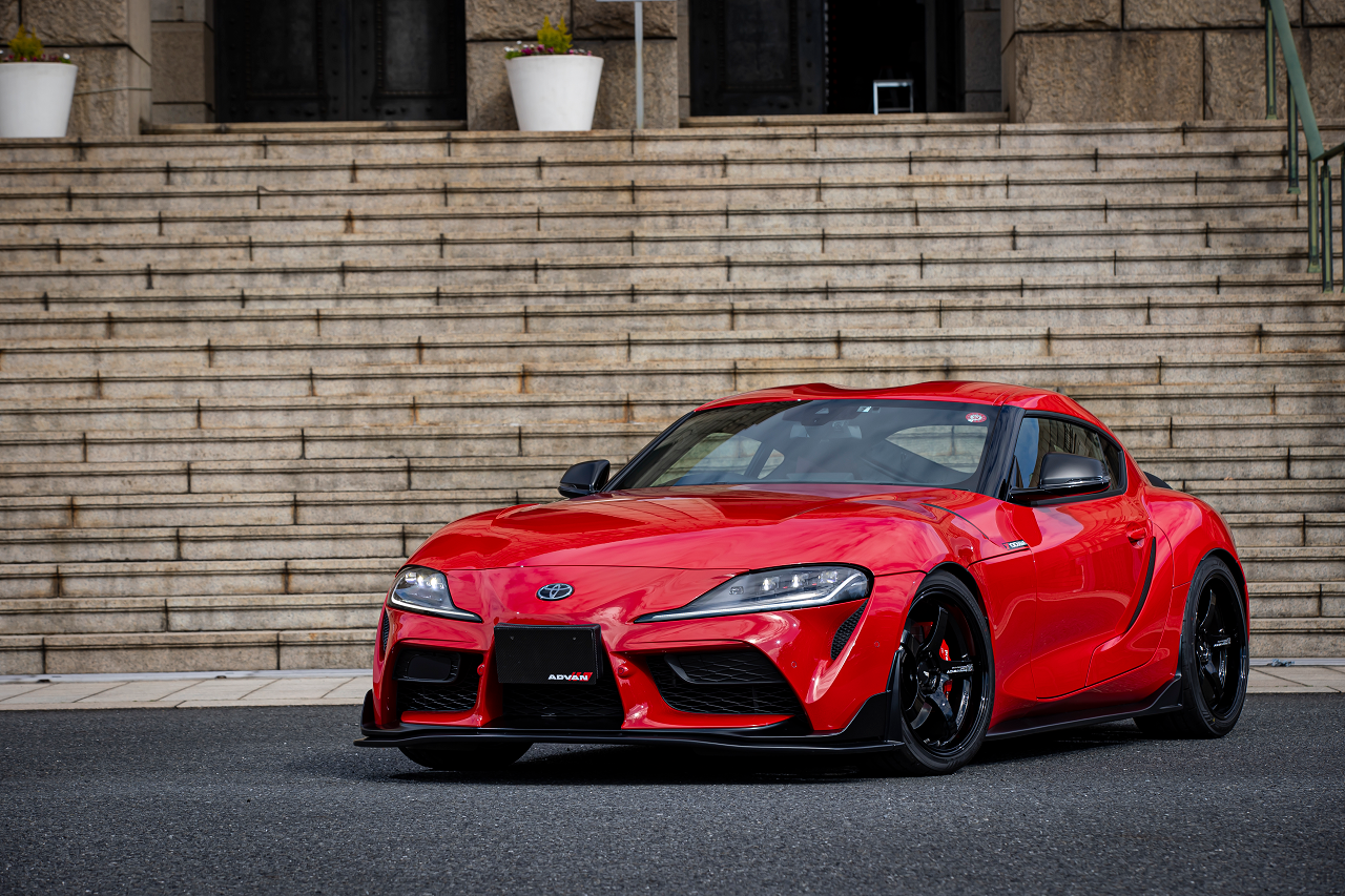 MAX ORIDO FRONT LIP SPOILER UNPAINTED FOR TOYOTA SUPRA 3BA DB02 82 22 42 SUP-FIL-00