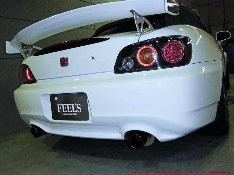 FEEL'S HONDA TWINCAM FEEL'S SONIC MUFFLER FOR HONDA S2000 AP1 FEELS-00918