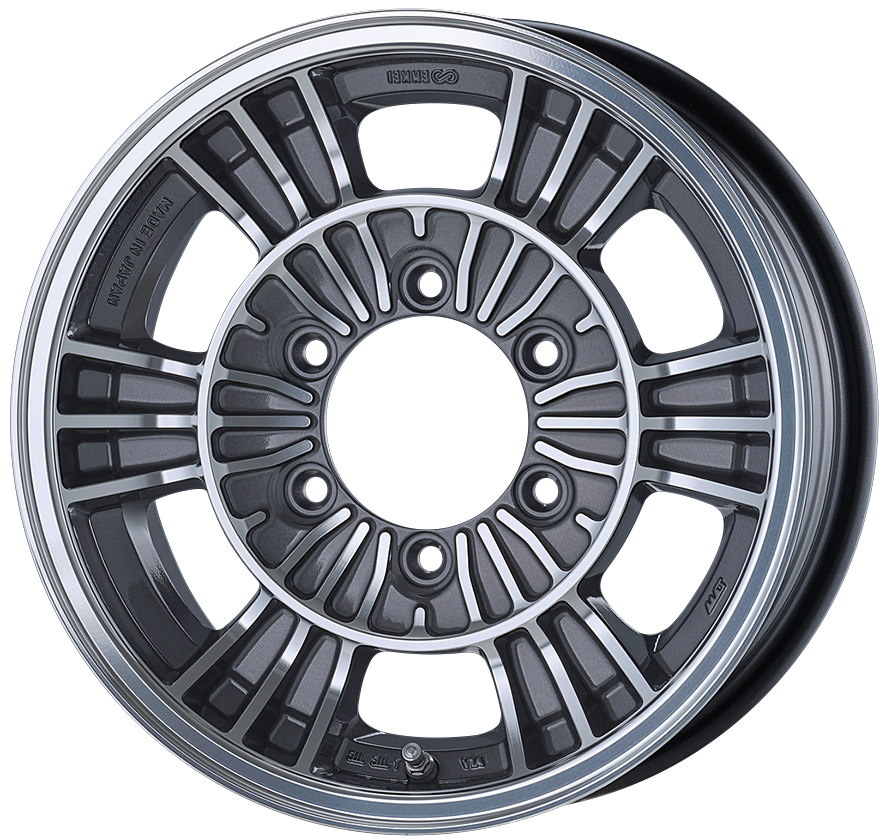 ENKEI ALLROAD RACING 15X6J 139.7X6 32 MACHINING GUNMETALLIC ENKEI-01542