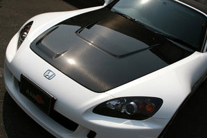 AUTOBACS ASM YOKOHAMA ASM I.S.DESIGN AERO BONNET CFRP CARBON UNPAINTED FOR HONDA AP1-100 AP1-110 AP1-120 AP1-130 AP1-200 AP2-100 AP2-110 ASM-AP100014