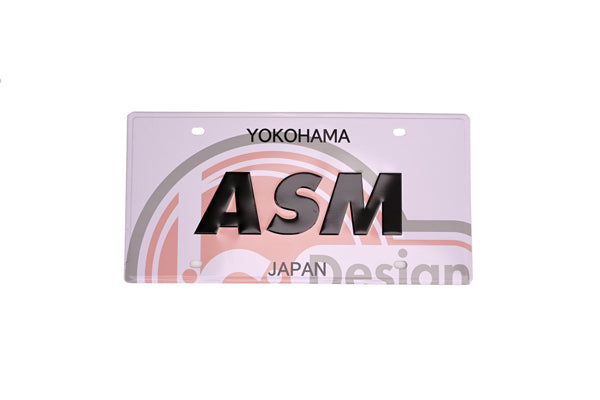 AUTOBACS ASM YOKOHAMA ASM LICENSE PLATE ASM-G-0047