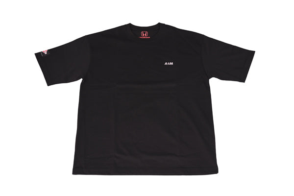 AUTOBACS ASM YOKOHAMA ASM 2000 T-SHIRT HONDA OLP BLACK MEDIUM ASM-G-0061-BLACK-M