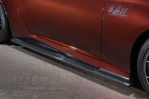 AUTOBACS ASM YOKOHAMA ASM SIDE SPOILER WET-CF FOR NISSAN FAIRLADY Z RZ34 VR30DDTT ASM-Z330012