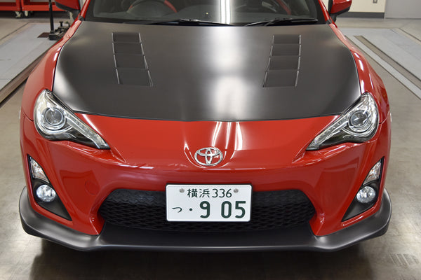 AUTOBACS ASM YOKOHAMA ASM I.S.DESIGN FRONT AERO WING WET-CF FOR TOYOTA 86 ZN6 ZENKI FA20 ASM-ZN6-15001