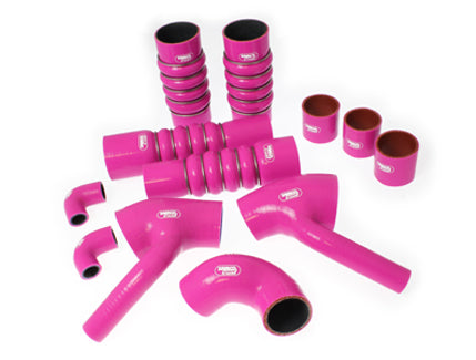 SAMCO SPORT TURBO HOSE KIT RED FOR AUDI RS4 QUATTRO WAGON B5 2.7 BI-TURBO 40TCS560-RED