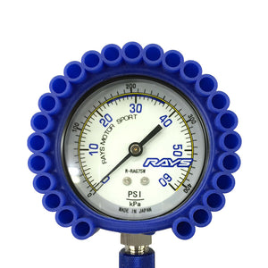 RAYS RAYS RACING AIR GAUGE 75 BLACK PSI FOR  74090000013BK