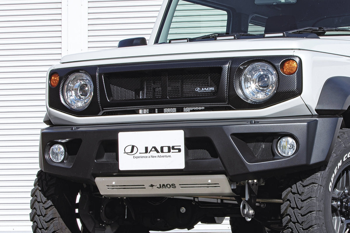 JAOS FRONT GRILLE CARBON LOOK FOR SUZUKI JIMNY NOMADE JC74 B061513CL