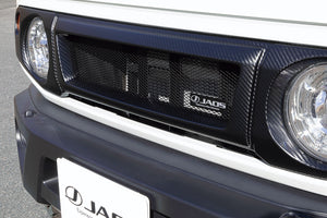 JAOS FRONT GRILLE CARBON LOOK FOR SUZUKI JIMNY NOMADE JC74 B061513CL