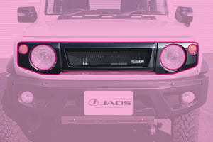 JAOS FRONT GRILLE CARBON LOOK FOR SUZUKI JIMNY NOMADE JC74 B061513CL